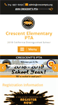 Mobile Screenshot of crescentpta.org